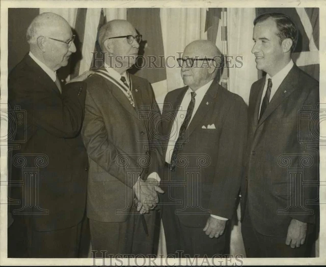 1970 Press Photo New officers of Society of the Sons of the American Revolution