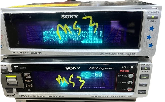 SONY CD / MD / DSP ( csx-g44 / mdx-g77 ) 【公式通販】