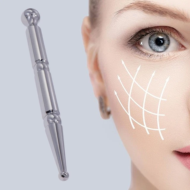 Lápiz de masaje acupunk, compacto, lavable, cara, ojos,