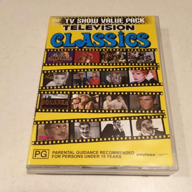 DVD: Television Classics - Beverley Hillbillies + Lucy Show + Bonanza + Groucho 2