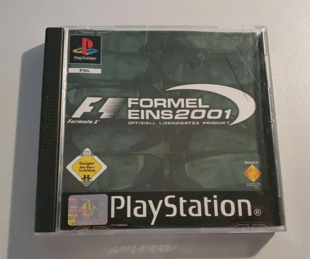 PlayStation 1 Spiel Formel Eins 2001 mit Anleitung