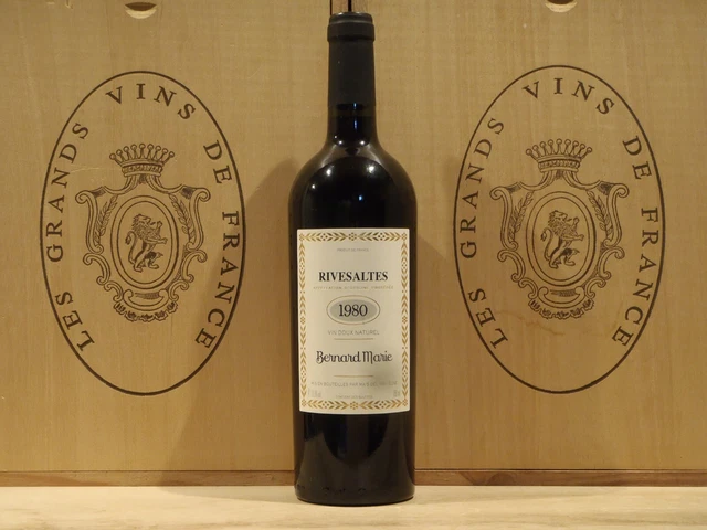 Rivesaltes 1980 Bernard Marie Languedoc Roussillon vin Doux