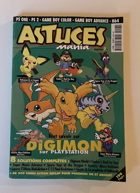 Astuces Mania n7 (PS ONE - PS2 - Gameboy Color - Gameboy Advance - N64) Bon Etat