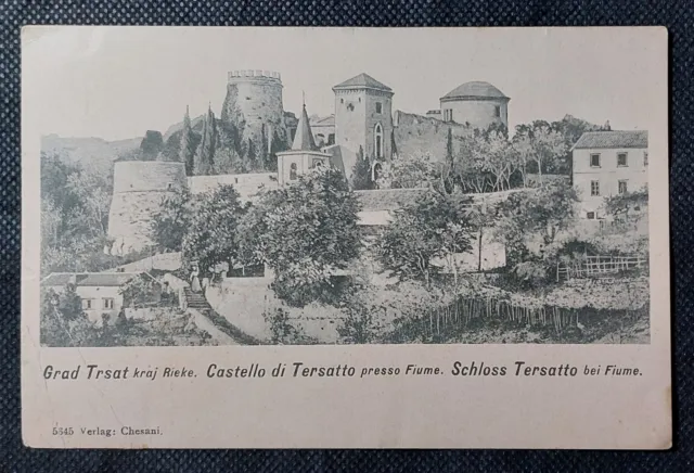 Croazia - Fiume - Castello di Tersatto.