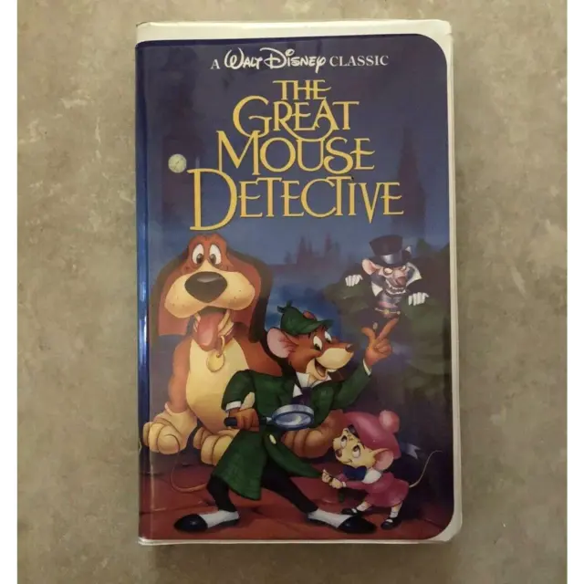 Disney’s Great Mouse Detective -Black Diamond Edition VHS