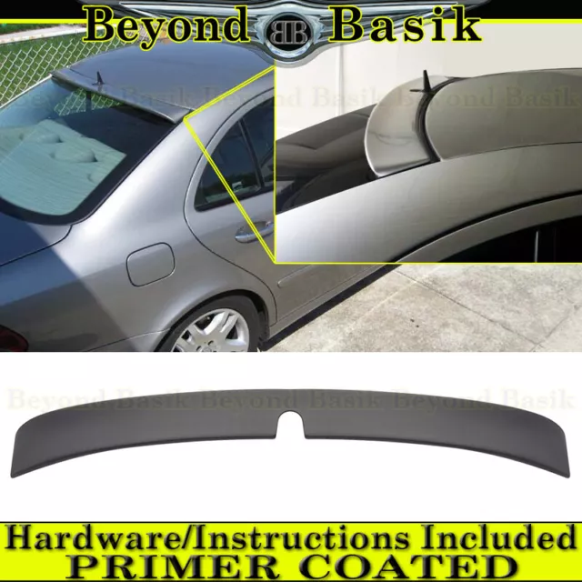 For 2003-2009 Mercedes W211 E Class Roof AG Style Spoiler W/ Antenna Hole PRIMER