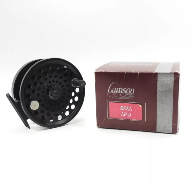LAMSON LP5 FLY Fishing Reel. Made in USA. W/ Box. EUR 139,33 - PicClick FR