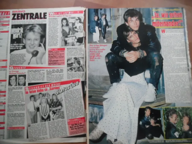 BRAVO 48-1986 (3) Tom Cruise NENA Billy Idol Stallone Martz Spandau Ballet Saxon 2