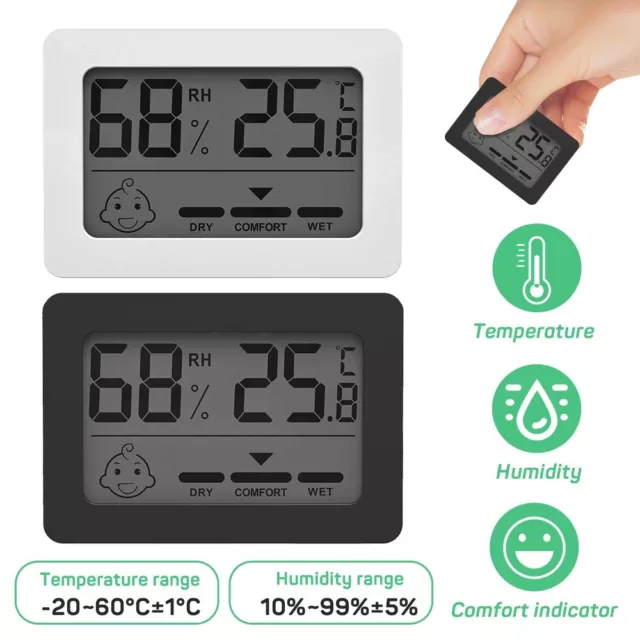 umidità Temperatura Monitor Preciso Igrometro Mini termometro digitale Indoor