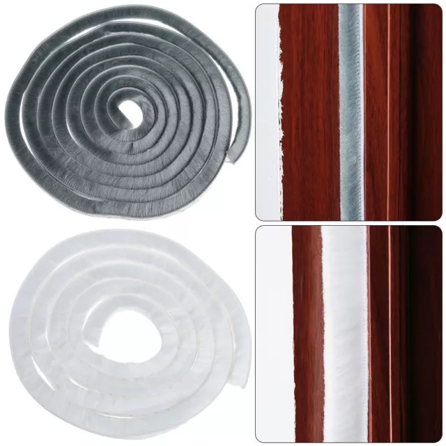 Brush Sealing Strip Pile Weatherstrip Door And Window Seal Self Adhesive