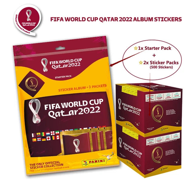 PANINI QATAR 2022 Fifa World Cup Sticker Collection Packs/Box/Album