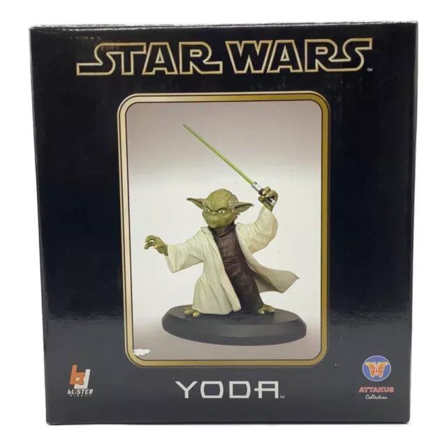 Star Wars Attakus Yoda Attack of the Clones Statue 1:5 Scale #66/200 From Japan