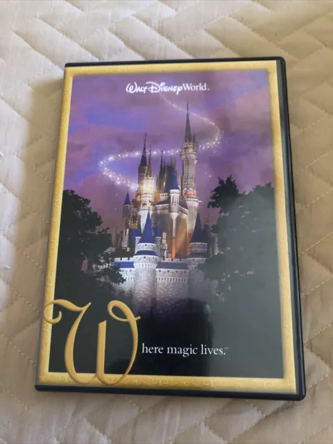 Walt Disney World Photo Album- Where The Magic Lives - 100 4x6 photos NEW  SEALED