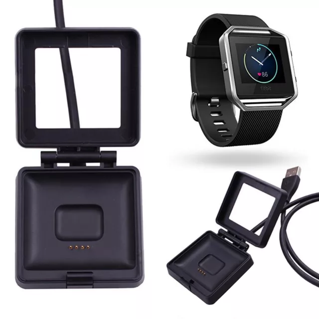 Pour Fitbit Blaze USB Charging Câble Lead Power Charger Dock Cradle Wristband