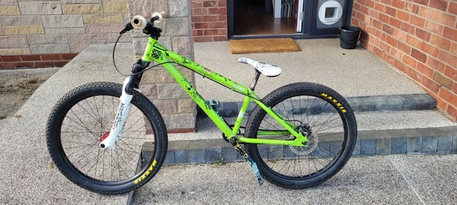 GREEN 24SEVEN SLACKER Jump Bike 24 Inch Full Rebuild. New Everything. 399.99 PicClick UK