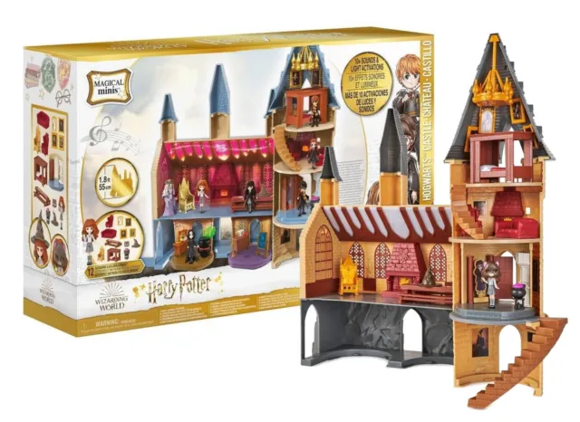 Hogwarts Castle Wizarding World of Harry Potter + 12 Accessories, Lights, Sounds