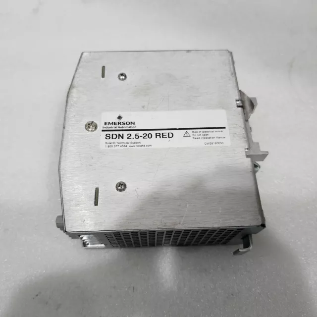 Emerson Sola Sdn 2.5-20 Red Power Supply 24Vdc 20A 3