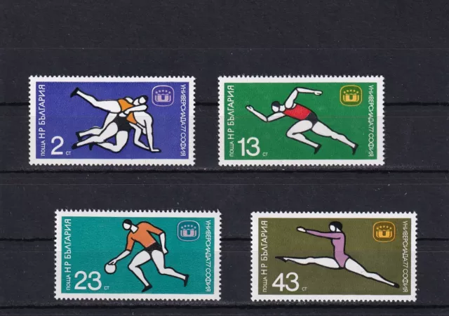Bulgarien 1977 J. postfrisch  Satz MiNr. 2586-2589  MNH(**)
