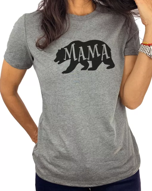 Mama Bear Shirt | Mama Shirt - Mothers Day Gift - Womens Funny Graphic T-shirt