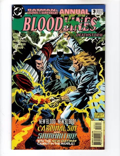 Batman Legends Of The Dark Knight Annual #3 [Vf-Nm] Dc Comics 1993