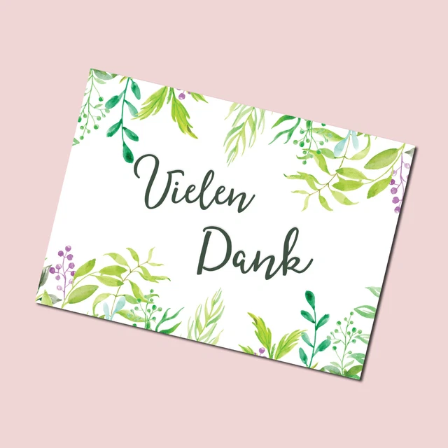 Biglietti Di Ringraziamento Per Il Tuo Ordine, Confezione Da 100 - Foto 2