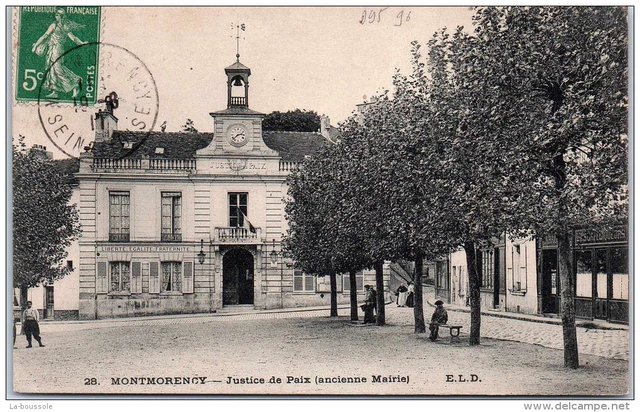 95 MONTMORENCY - justice de Paix (ancienne mairie)