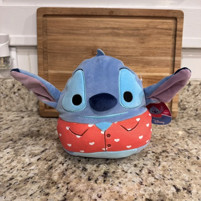 DISNEY SQUISHMALLOW STITCH Valentine Edition 9" Plush 2025 Heart ...