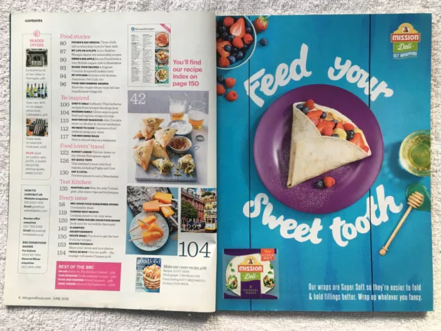 BBC Good Food Magazine - June 2016 - Happy Days, Exclusive Subscriber Offers... 3