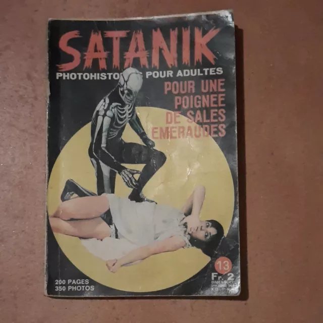 Satanik pour une poignée de sales émeraudes n°13