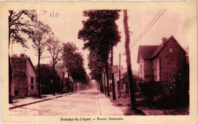 CPA BOISSY-SAINT-LEGER Route Nationale (600144)