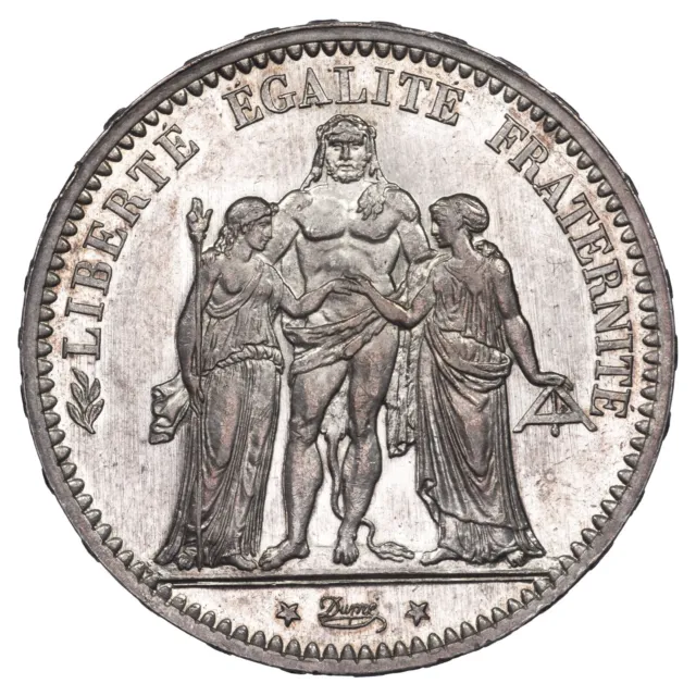 Frankreich 5 Francs Hercule 1874 Mit MS Silber F.334 Gad.744 KM.820 Münze Zone