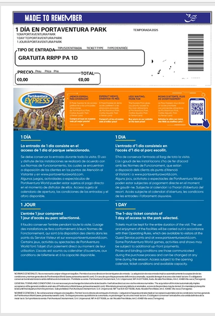 4 Billets Parc Astérix Pour Le 31/12/22 - Valeur 188€ - Neufs