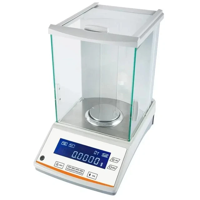 ANALYTICAL BALANCE 0.0001G 0.1mg Lab Electronic Precision Scale Send ...