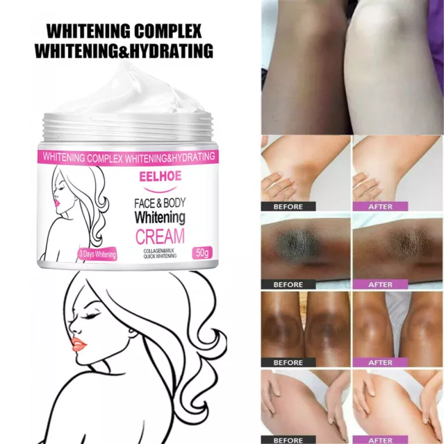 Skin Whitening Cream Lightening Brightening Lotion Body Dark Spot Bleaching 50ML