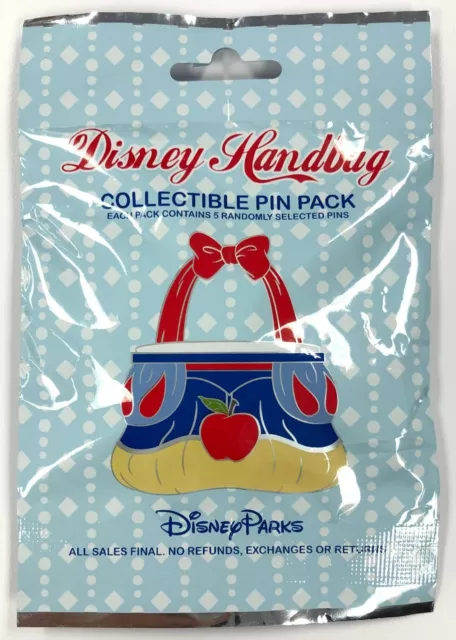 Disney Parks Disney Handbag Mystery 5 Pin Pack Disneyland Minnie Mouse Ursula