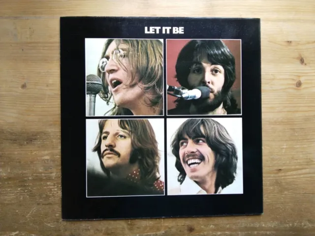 The Beatles Let It Be 3u/3u Press Near Mint Vinyl LP Record Album PCS 7096