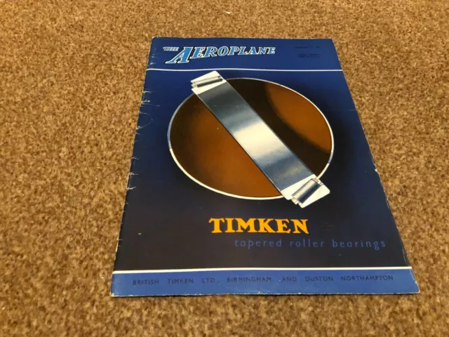 Ac65 Flugzeugmagazin Abdeckseite 11X8 Timken Konische Rollenlager