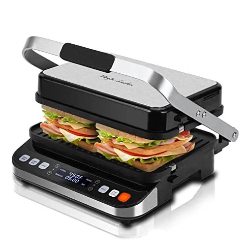 10 in 1 Panini Press Sandwich Maker Taylor Swoden 1600W Electric Indoor Grill...