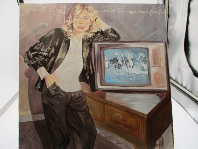 Joni Mitchell Wild Things Run Fast LP Record Ultrasonic Clean GHS 2019 VG+