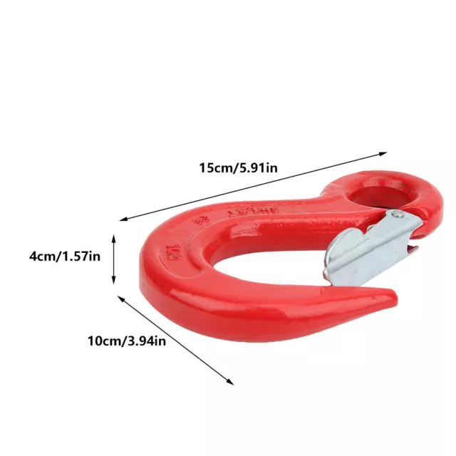 2 Ton Eye Hoist Sling Hook Rigging Hook Rigging Lifting Hooks Lifting Hook Alloy