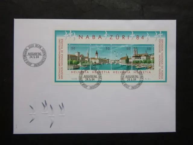 Schweiz 1978-84 Nr. 1141, 1193, Block 24, Ersttagsbrief und Ersttagskarte