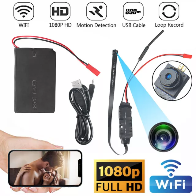 1080P HD Mini IP Kamera WLAN 4K WiFi Camera Wireless Überwachungkamera Spycam DE