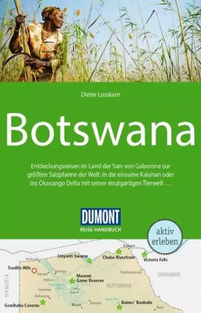 DuMont Reise-Handbuch Reiseführer Botswana Losskarn, Dieter Buch