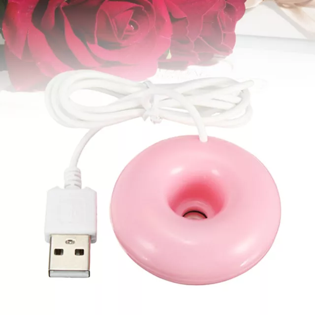 Mini Portable Air Humidifier USB Float Water Donuts Humidifier Home Desktop