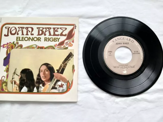 Eleonor Rigby  --  Joan Baez  ( Beatles cover )  7"  Ex. Cond. 3