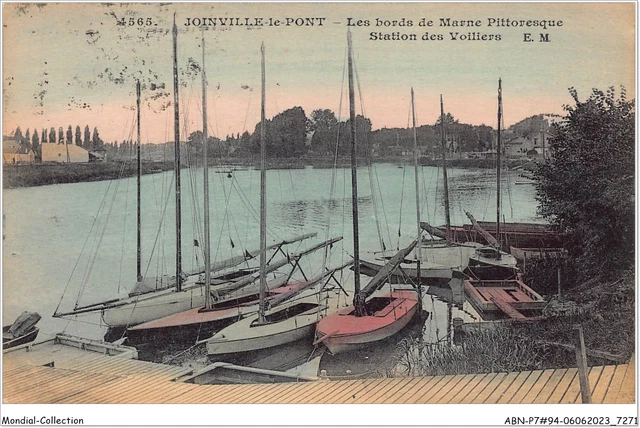 ABNP7-94-0564 - JOINVILLE-LE-PONT - les bords de marne pittoresque - statio
