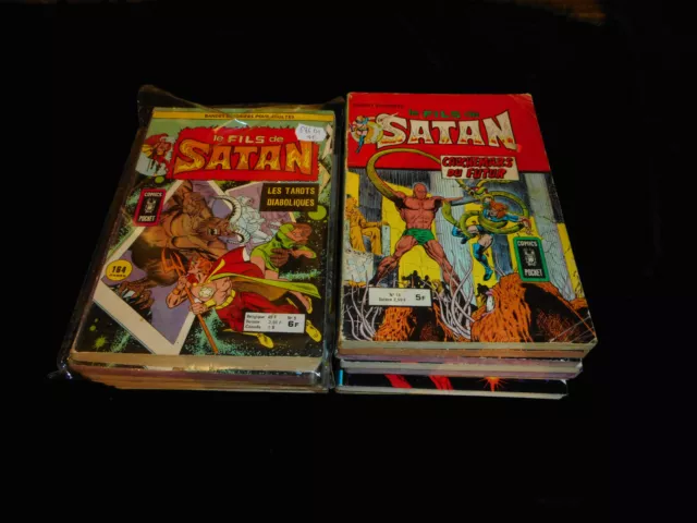 Lot Le fils de Satan 7 tomes Editions Arédit