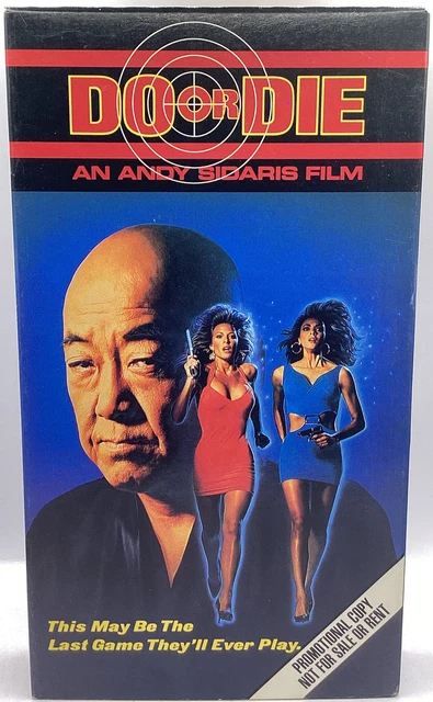 DO OR DIE VHS 1991 An Andy Sidaris Film **PROMO SCREENER** **Buy 2 Get