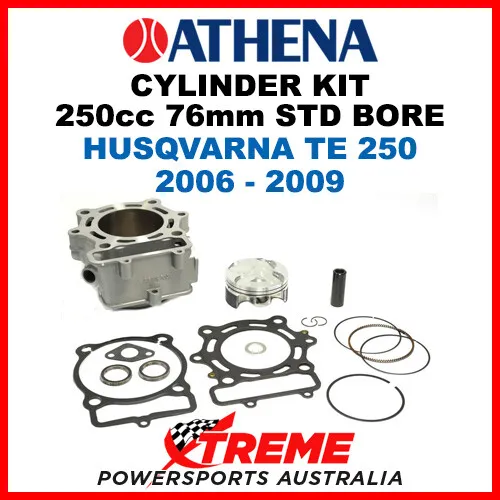 Athena Husqvarna TE 250 2006-2009 Cylinder Kit 250cc ø 76 STD Bore P400220100003