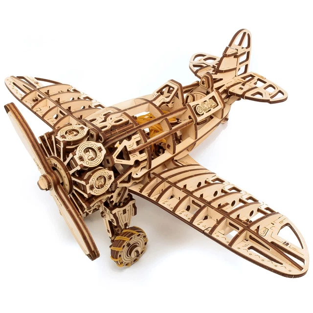 EWA ECO-WOOD-ART - Puzzle in legno 3D per ragazzi e adulti - Kit fai da te p EUR 47,90 - IT